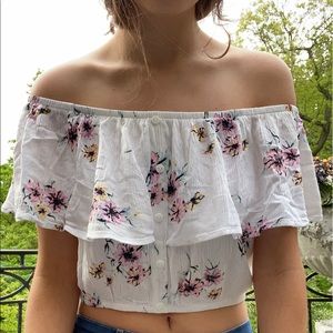 Off the shoulder top